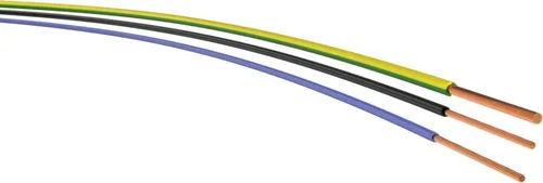 Diverse HEL H05V2-K 0,5 AWG22 Schwarz - Hochwertige elektrische Leitung mit einem Querschnitt von 0,5 mm², ideal für professionelle Anwendungen. Flexibel und langlebig dank feindrähtiger Kupferleiter und PVC-Isolation.