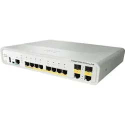 Cisco WS-C3560C-8PC-S Switch - Zuverlässiger Catalyst 3560C Switch mit 8 FE PoE-Ports und 2 Dual Uplinks für eine effiziente Netzwerkverbindung.
