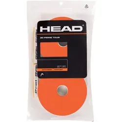 Head Overgrip Prime Tour 0.6 mm - Komfort & Griffigkeit - Tennissaiten mit optimalem Komfort und hervorragender Griffigkeit, 30er Clip-Beutel, ideal für ambitionierte Spieler.