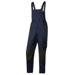 PARKSIDE® Herren Arbeitslatzhose gefüttert (52, navy/schwarz) - Sonstige Hosen, wasserabweisendes Obermaterial mit umweltfreundlicher BIONIC-FINISH® ECO Imprägnierung für optimalen Schutz bei der Arbeit.