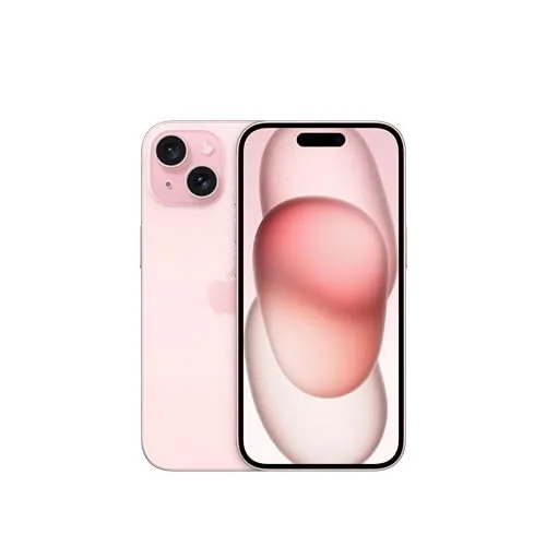 Apple iPhone 15 512 GB Pink MTPD3ZD A - A16 Bionic Prozessor, 48 MP Kamera und wassergeschützt mit iOS 17
