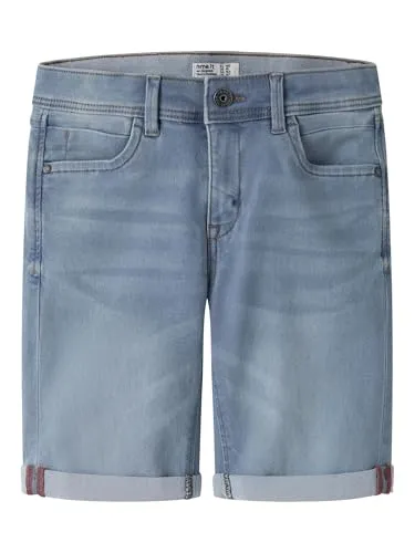 NAME IT Boy Shorts Slim Fit Long - Stylische Slim Fit Shorts für Jungen mit praktischen Front- und Gesäßtaschen. Ideal für warme Tage und vielseitig kombinierbar.