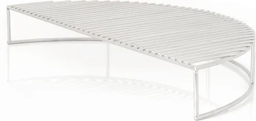 BBQ-Toro Edelstahl Warmhalterost rund | 54,5 x 25,5 cm für Kugelgrill - Grillroste mit 2 Ebenen für mehr Grillfläche, ideal zum Warmhalten von Fleisch und Gemüse, passend für Ø 57 cm Kugelgrill.