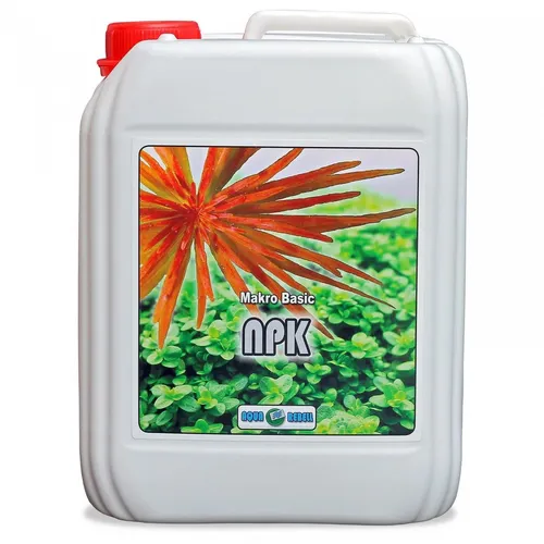 Aqua Rebell Makro Basic NPK - 5000 Milliliter, optimales Pflanzenwachstum für stark beleuchtete Aquarien