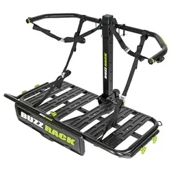 BUZZ RACK Fahrradheckträger 1024 - Fahrradträger für 2 Fahrräder, klappbar und ideal für E-Bikes, mit einer Tragfähigkeit von 75 kg und versandkostenfrei.