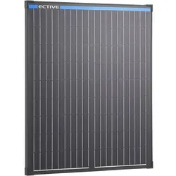ECTIVE Black Monokristallines Solarmodul MSP 100, 100W - Solarmodule mit Sicherheitsglasplatte für maximalen Schutz, Langlebigkeit und Zuverlässigkeit – ideal für nachhaltige Energieerzeugung.