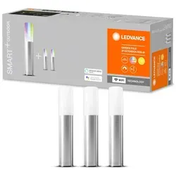 LEDVANCE SMART+ WiFi Gartenpole Lichterkette RGBW - Lampen für den Außenbereich mit IP65-Schutz, steuerbar via Wifi-App, dimmbar und ideal für stimmungsvolle Beleuchtung im Garten.
