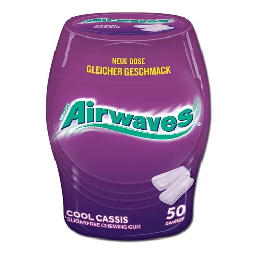  Wrigleys Airwaves Cool Cassis, Kaugummi, 70g Dose 38,43€/1kg