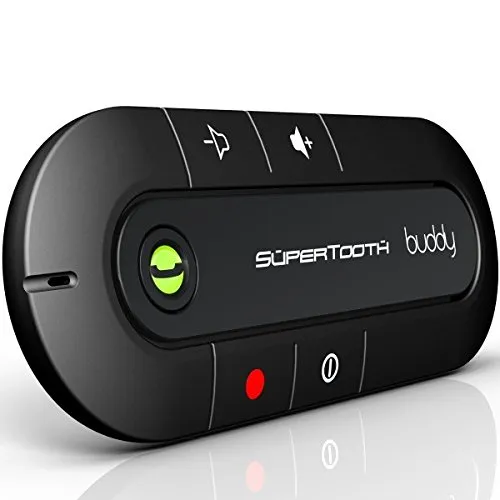 Supertooth Buddy Bluetooth-Stereo-Freisprecheinrichtung, Schwarz