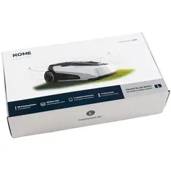 HOME DELUXE Rasenmähroboter Installations-Kit - Mähroboter Zubehör für einfache Installation, inklusive flexibler Begrenzungskabel und umfassendem Zubehör für eine schnelle und sichere Einrichtung.
