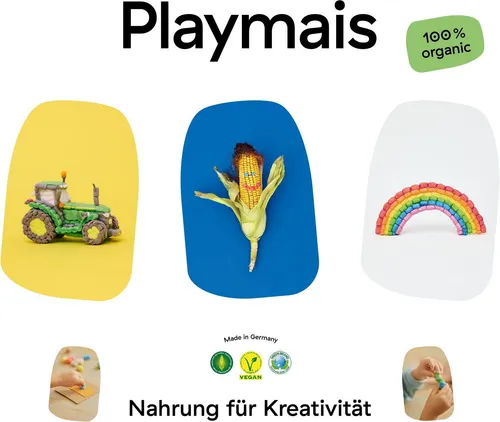 PlayMais Kreativset Bastel Kreativität Bastelset Classic 25 Jahre Jubiläumsbox +25% 160975