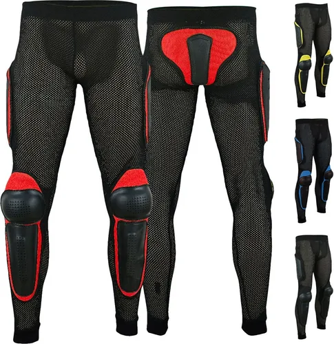 German Wear Protektorenhose GW520T - Motorradhosen mit 5 atmungsaktiven Protektoren für Knie, Oberschenkel und Hintern, ideal für Sicherheit und Komfort beim Motorradfahren und anderen Sportarten.