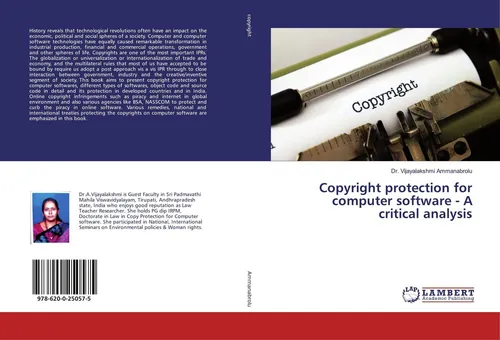 Copyright protection for computer software - A critical analysis | Ammanabrolu
