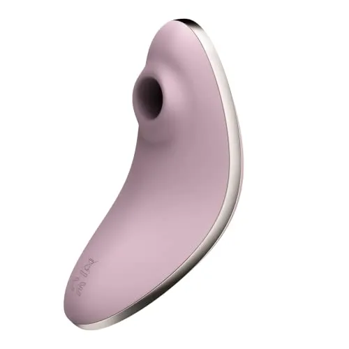 Satisfyer 'Vulva Lover 1', 12 cm, Druckwellenvibrator, 2:1 Druckwellen und Vibration, Farbe:flieder