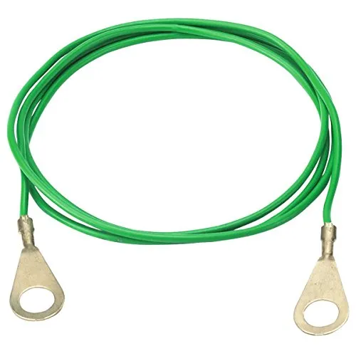 AKO Fencing Spez.-Erdanschlusskabel, 2 Ösen M8, 100 cm
