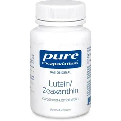 Pure Encapsulations Lutein/Zeaxanthin 60 ST - Nahrungsergänzungsmittel für gesunde Augen, enthält hochwertige Lutein und Zeaxanthin, frei von Gluten und Laktose, ideal für eine ausgewogene Ernährung.