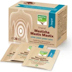 Masticlife Comfort - Original Chios Mastix & Prebiotika - Nahrungsergänzungsmittel mit 800 mg Mastix pro Beutel, unterstützt die Verdauung und ist einfach einzunehmen ohne Kapseln zu schlucken.