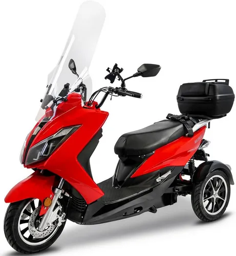 Elektromobil ROLEKTRO "Maximus MX3-25" - 1 Akku, Bestseller mit bis zu 70 km Reichweite und bequemer Sitzbank für zwei Personen