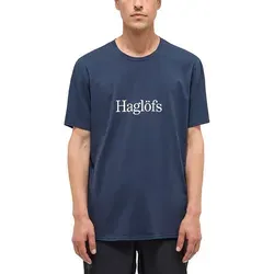 Haglöfs Shirt "Outsiders" Dunkelblau - M - Hochwertiges Shirt aus reiner Baumwolle, mit klassischem Rundhalsausschnitt und geradem Schnitt. Ideal für den täglichen Komfort und vielseitig kombinierbar.