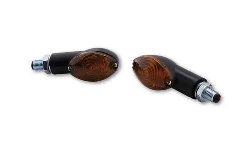 HIGHSIDER Motorrad LED Rücklicht/Blinker Conero, E-geprüft (2er-Pack) - Heckleuchten mit innovativer COB-Technik für maximalen Lichtoutput, hochgradig stilvolles Design aus CNC-gefrästem Aluminium, ideal für Sicherheit und Stil auf der Straße.
