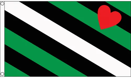 DRAPEAU LGBT FIERTÉ BOI 150x90cm - DRAPEAU BOI PRIDE 90 x 150 cm - DRAPEAUX - Ne