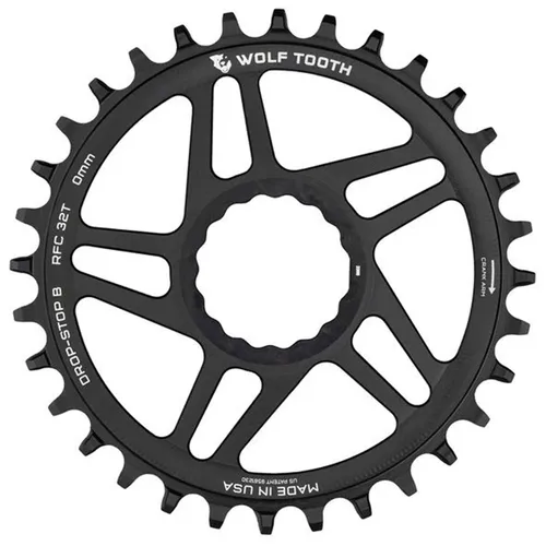 Wolf Tooth Race Face Cinch Direct Mount Kettenblatt 34 Z, Boost 55mm/Offset 0mm - Hochwertiges Kettenblatt für präzise Schaltung, ideal für anspruchsvolle Mountainbiker. Robuste Bauweise für langlebige Leistung.