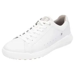 Rieker Herren U1100 Sneaker Low, Weiß, 46 EU - Herren-Sneaker aus echtem Leder mit Swing2Go-Funktion für optimalen Komfort und Bewegungsfreiheit.