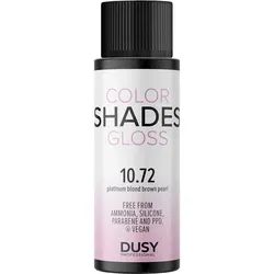 dusy professional Color Shades Gloss 10.72 Platin Blond Braun Perl 60 ml