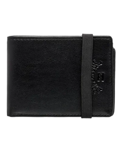 Billabong Locked Brieftasche, schwarz - Stylische Brieftasche aus robustem Kunstfaser-Material, ideal für den täglichen Gebrauch und perfekt für modebewusste Männer.