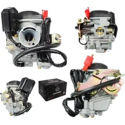 Moretti Gy6 Vergaser 50cc 4t mit Automatischem Choke - Hochwertiger Rollervergaser für GY6 139 QMB/QMA 50cc 4-Takt-Motoren. Mit automatischem Choke und 16 mm Drosselklappengehäuse sorgt er für zuverlässige Leistung und einfache Installation.