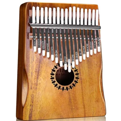 Newlam Kalimba Daumenklavier 17 Tasten - Musikinstrument für Anfänger und Profis - Das Newlam Kalimba Daumenklavier begeistert mit 17 Tasten aus hochwertigem Holz und Erzstahl. Ideal für schnelle Erfolge, leicht zu erlernen und perfekt für Musikliebhaber jeden Alters. Komplett-Set für sofortigen Spielspaß!
