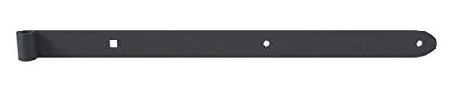 Alberts 314033 Ladenband Ovado | verzinkt, graphitgrau kunststoffbeschichtet | Rollen Ø16 mm | Größe 600 x 40 mm