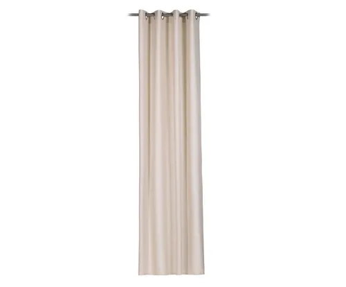 Gözze Vorhang Linus Ösenschal - Abdunkelnd und vielseitig - Fertiggardinen aus 100% Polyester-Panamagewebe, 245x140 cm, mit 8 Ösen für flexible Breite und individuell kürzbare Länge – ideal für stilvolle Raumgestaltung.