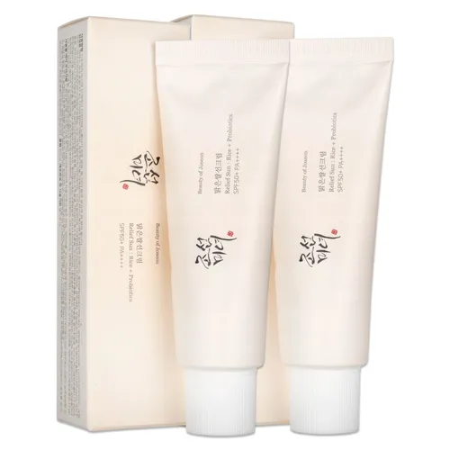 Beauty of Joseon Rice Probiotics Sunscreen SPF 50+ - Sonnenpflege mit hohem UV-Schutz und feuchtigkeitsspendenden Probiotika – ideal für empfindliche Haut! Ultra-leichte Textur, perfekt als Make-up-Basis und schützt vor Hautalterung.