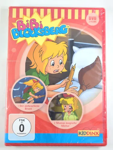 Bibi Blocksberg: Der zerbrochene Besen/ Manias magische Mixtur (DVD) NEU KIDDINX
