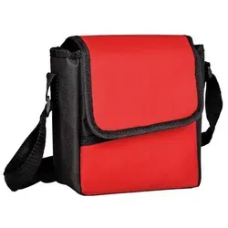 Nedo Transporttasche für Nedo-Prismen - rot/schwarz - Sporttaschen für Vermessungsingenieure, gepolstert für optimalen Schutz der Messinstrumente, ideal für Baustellen und Außeneinsätze.