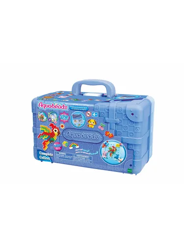 Aquabeads - Deluxe Creation Box - (31967) - Perlen, Schmucksteine &-kugeln – Kreatives Bastelset für Kinder mit über 800 bunten Perlen für fantasievolle Designs ohne Kleber!