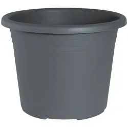 Geli Pflanzkübel Cylindro Blumentopf Anthrazit – Ø30cm Kunststoff Pflanztopf 9.5L Ø 30 cm x 22.5 cm