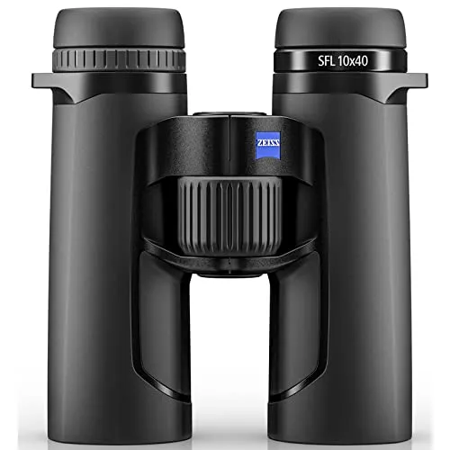 Zeiss 10x40 SFL Fernglas - High-End Fernglas mit UHD-Konzept für natürliche Farben, nur 640g leicht und ideal für lange Beobachtungen.