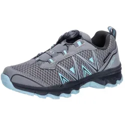 CMP Kids Aksa Fitgo Fast Hiking Shoes WP - Wasserabweisende Wanderschuhe für Kinder - Wanderschuhe für Kinder mit atmungsaktivem Mesh-Obermaterial und innovativem FitGo L7-2 Schließsystem, das schnelles Anziehen ermöglicht. Ideal für Trekking und Abenteuer!