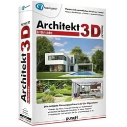 Architekt 3D Ultimate X9 Win Download (Key) - 3D-Architektursoftware für Windows, lebenslange Lizenz für 1 PC, ideal für Hobbyarchitekten und kreative Projekte