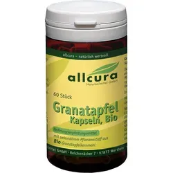 allcura Granatapfel Kapseln , 60 St. Kapseln
