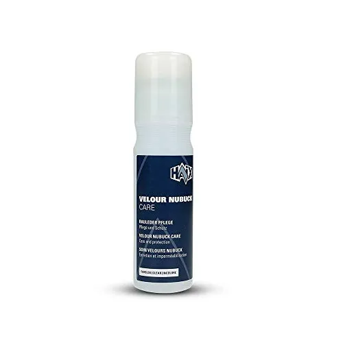 HAIX Raulederpflege Velour Nubuk 75ml - Effektive Schuhcreme für Raulederschuhe - Hochwertige Schuhpflege für Rauleder, die schnell einzieht und einfach aufzutragen ist. Ideal für GORE-TEX Membranen und sorgt für optimalen Schutz und Pflege.