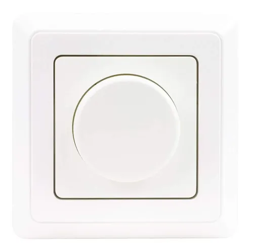 REV Ritter LED (5-100 Watt) Dimmer PrimaLuxe weiß inkl. Rahmen und Dimmerscheibe
