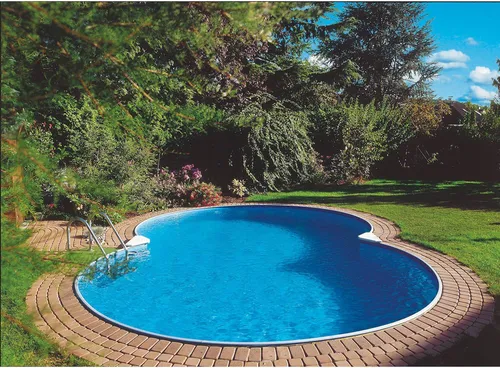 Waterman Achtformpool Set Cannes (10-teilig) - Achtform Stahlwandpool, extrem langlebig und ideal für DIY-Projekte. Inklusive hochwertiger Sandfilteranlage und Zubehör für den perfekten Badespaß.