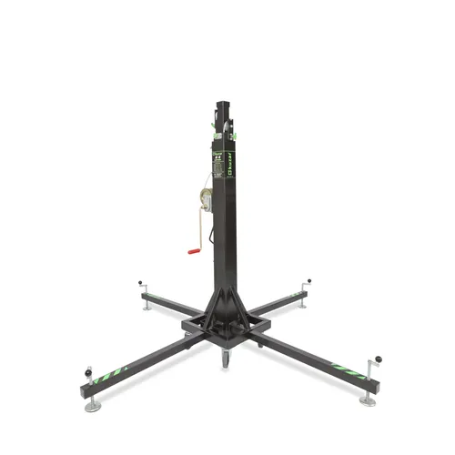 Kuzar K5 Towerlift 1 74-5 0m max. 250kg schwarz - Hochwertiger Towerlift für professionelle Anwendungen, mit automatischem Sicherheitssystem und maximaler Höhe von 5,35 m. Ideal für Lichtständer & Traversen.