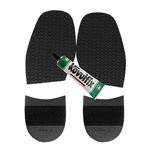 Langlauf Schuhbedarf DIY Schuhreparatur Set Sohle + Absatz + Schuhkleber - Set