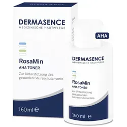 Dermasence RosaMin AHA Toner - Gesichtsreiniger für empfindliche Haut, stärkt die Hautbarriere und spendet intensiv Feuchtigkeit für einen strahlenden Teint.