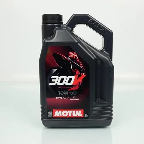 MOTUL Motorbike 4T Synth Offroad Race 10W-50 - Vollsynthetisches Motoröl - Motoröl für Offroad-Motorräder, 4 Liter, bietet optimalen Schutz und Leistung bei extremen Fahrbedingungen.