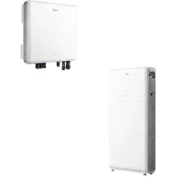 Midea MHELIOS M1-T5 K 5kW Hybrid-Wechselrichter mit 10kWh Solarspeicher-Set - Powerstations: Effiziente Energieumwandlung und Speicherung für nachhaltige Stromnutzung im eigenen Zuhause.